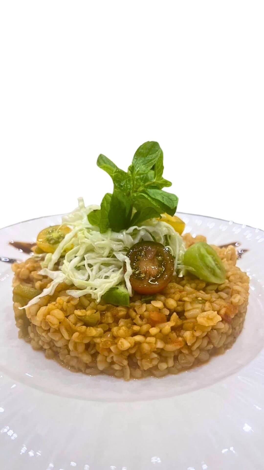 Tomato Bulgur Pilaf – Easy Mediterranean Vegan Recipe