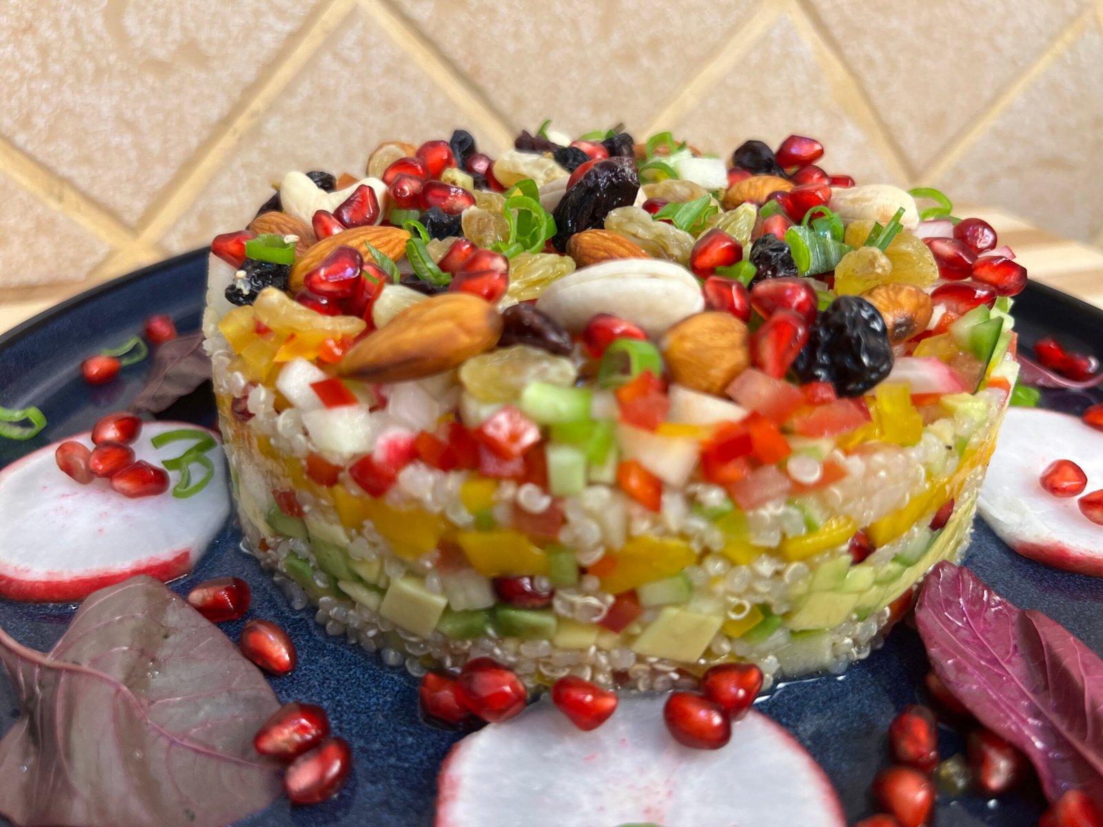 healthy quinoa salad