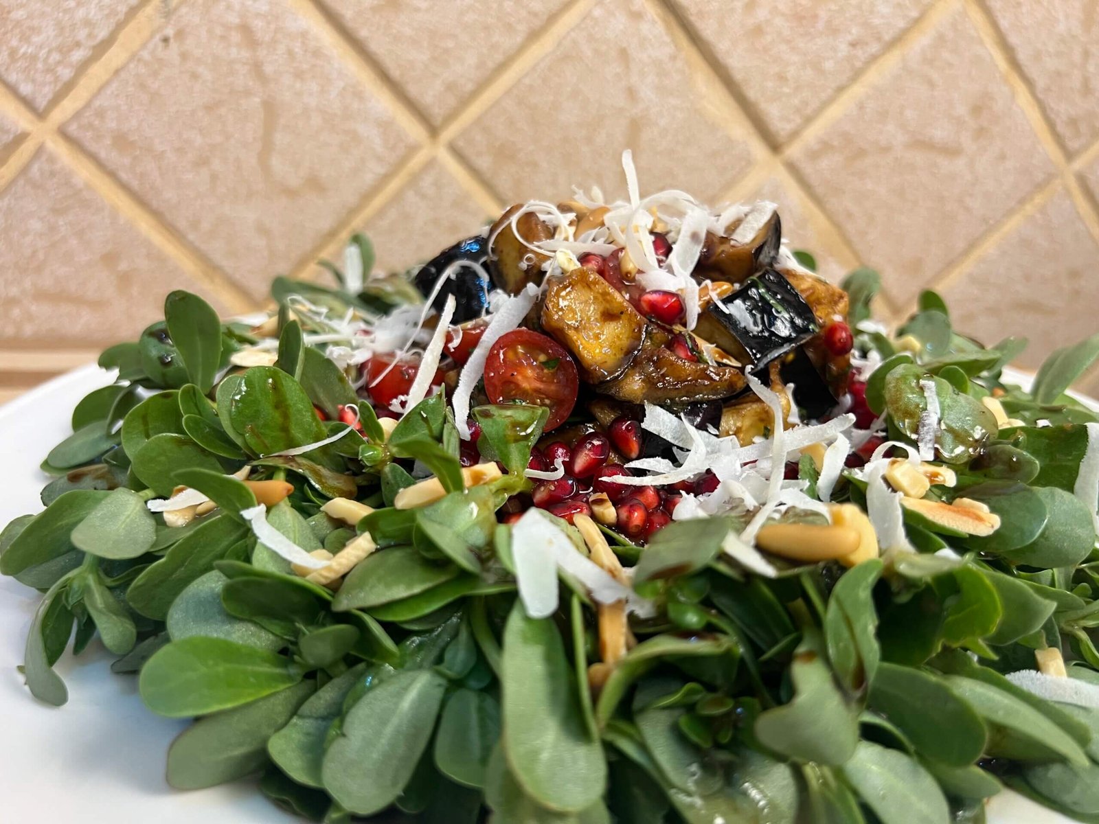 The Ultimate Eggplant Purslane Salad You’ll Crave Every Summer