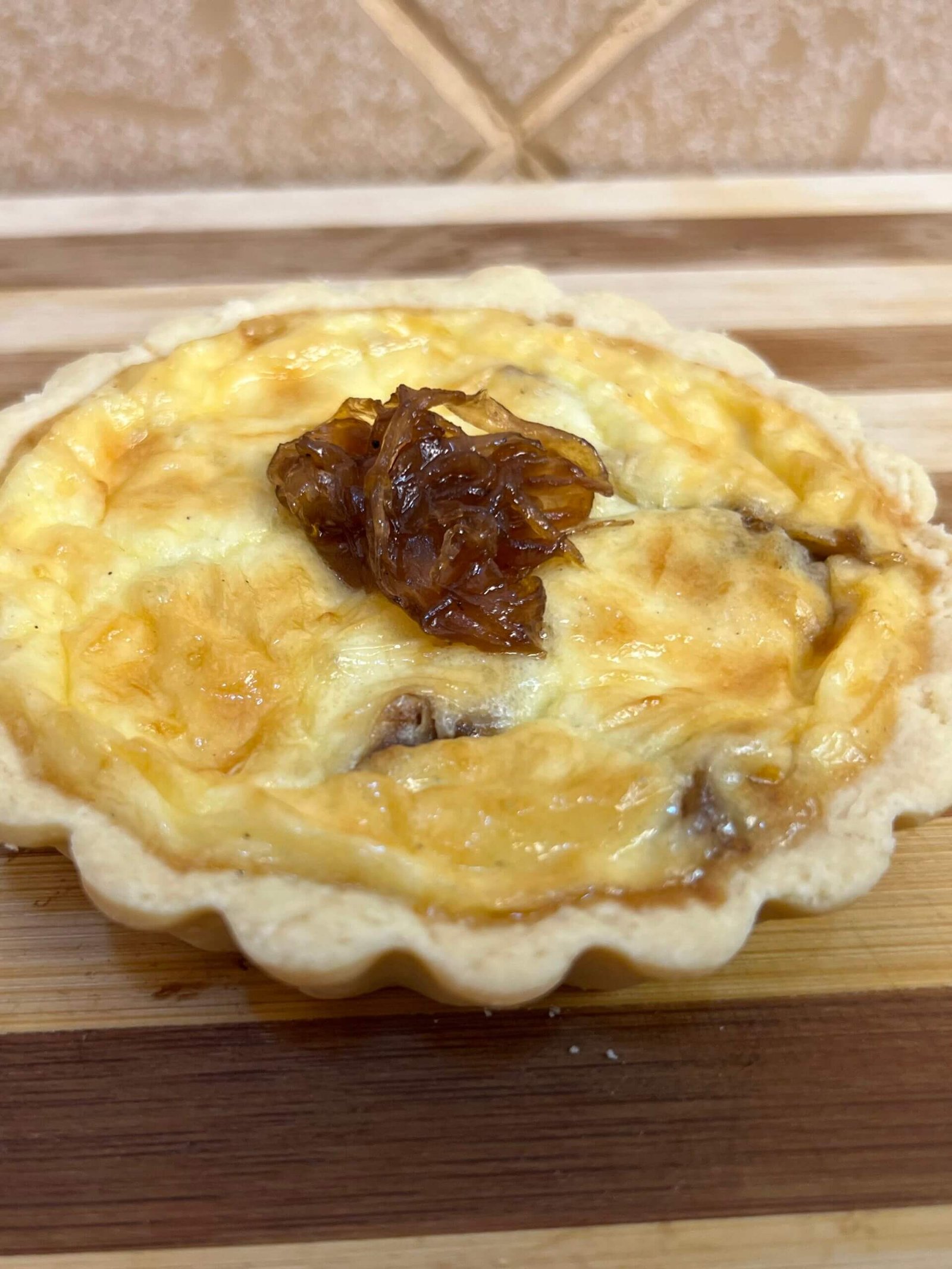 onion quiche