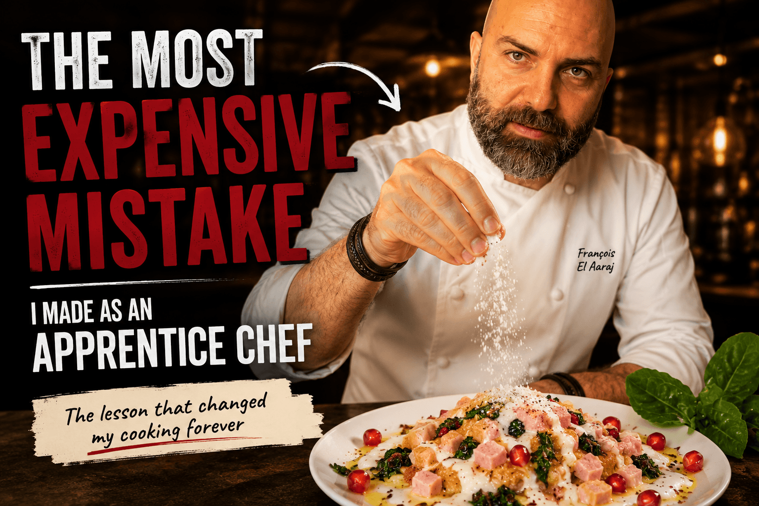 The Most Expensive Mistake I Made as an Apprentice Chef